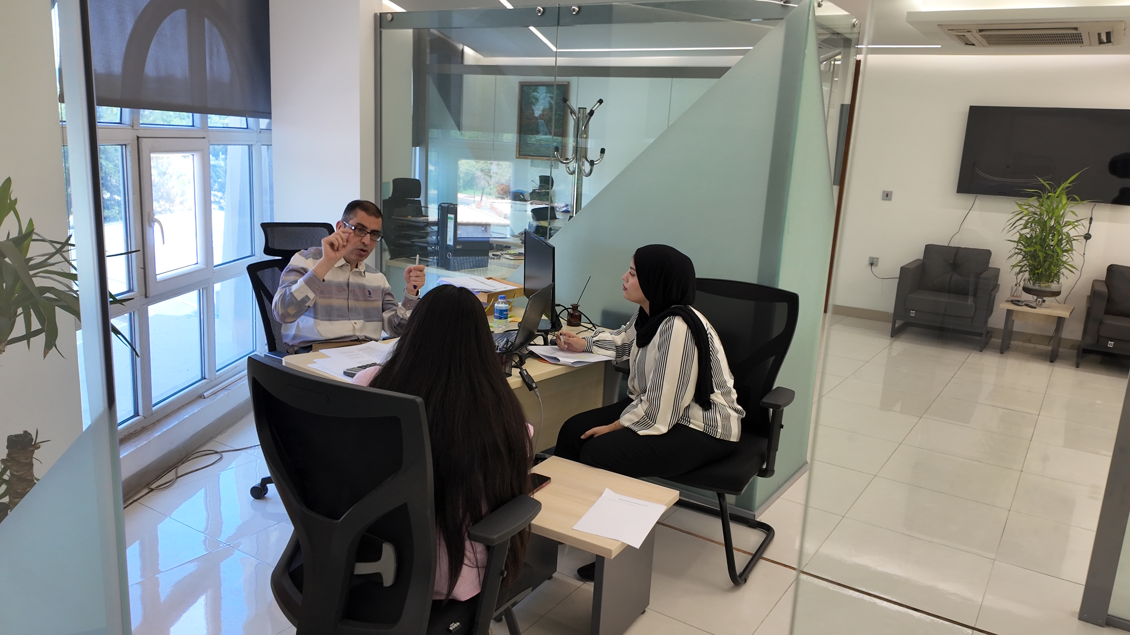 URIIC employees at the headquarters